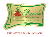 Etichette adesive per erboristerie, cosmetica , cosmesi (mm 57X40)  (cod.4M )